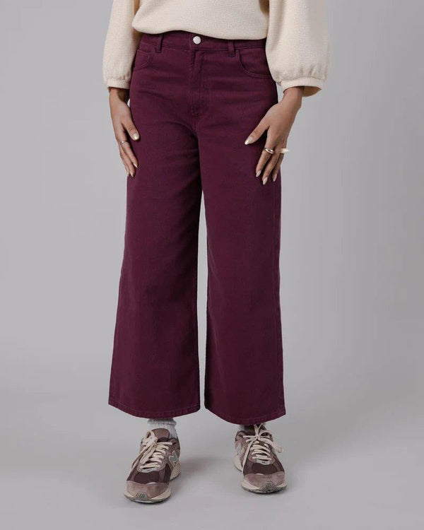 5 Pocket Pant Prune - Brava Fabrics