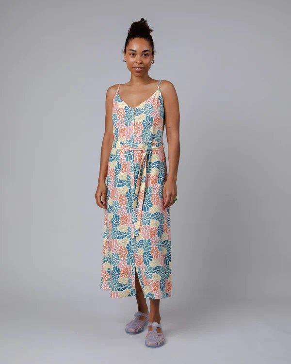 Spring Strap Long Dress - Brava Fabrics