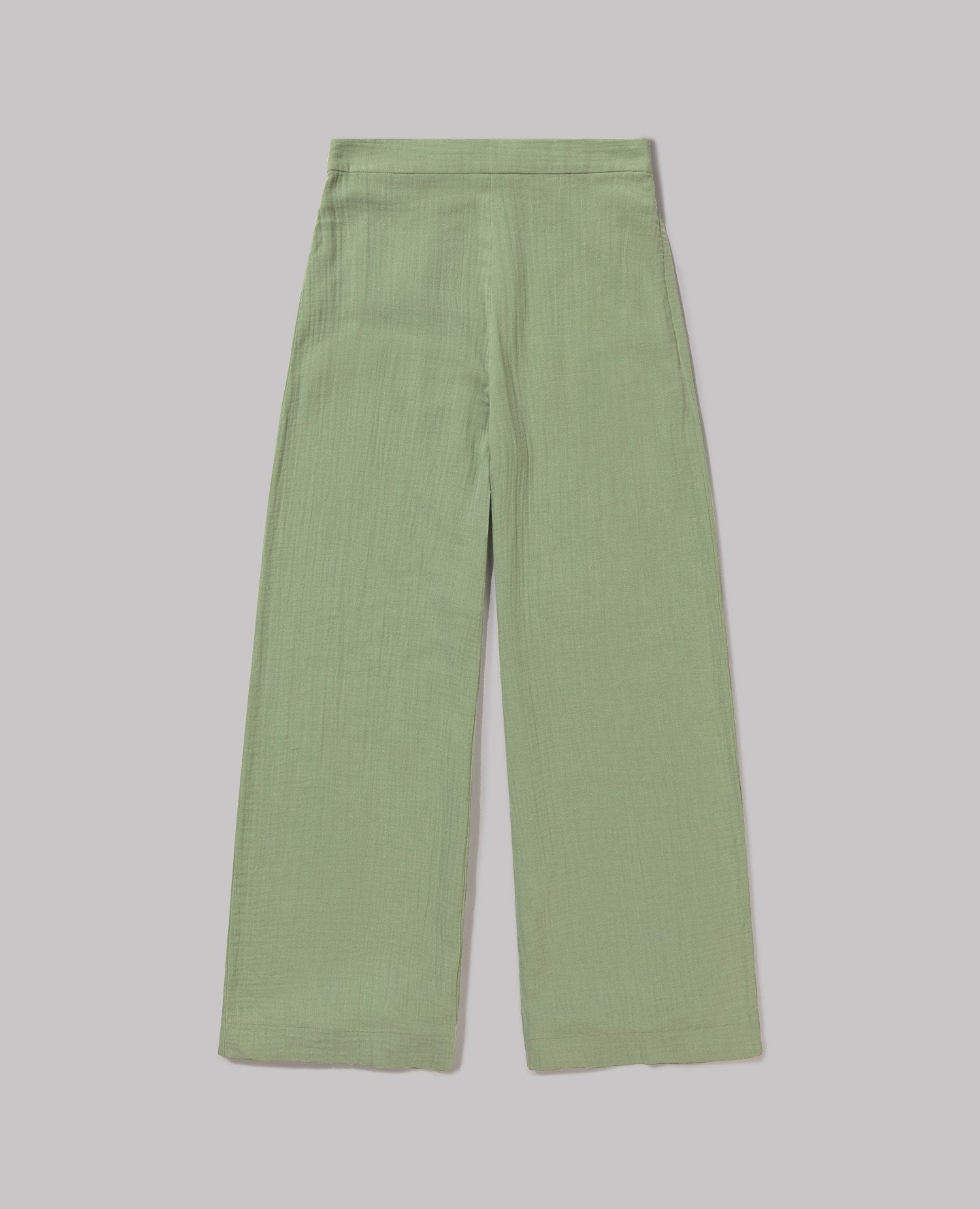 Bubble Wide Leg Light Green - Brava Fabrics