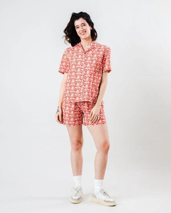 Marisol Aloha Blouse Red