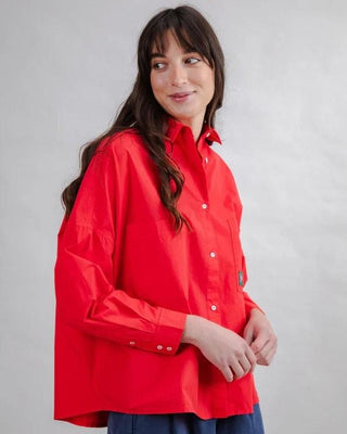 Oversize Red Shirt