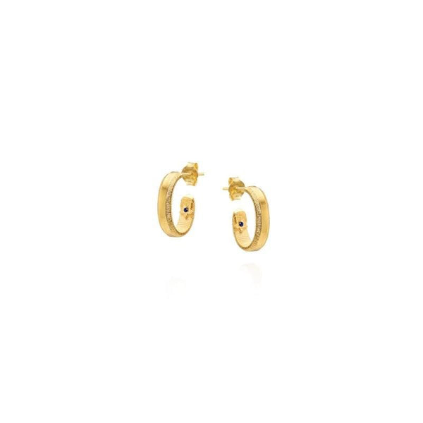 Lavender Inside Out Hoops - Sopro