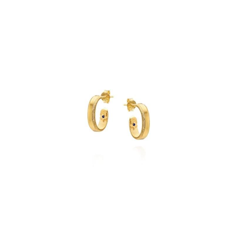 Lavender Inside Out Hoops - Sopro