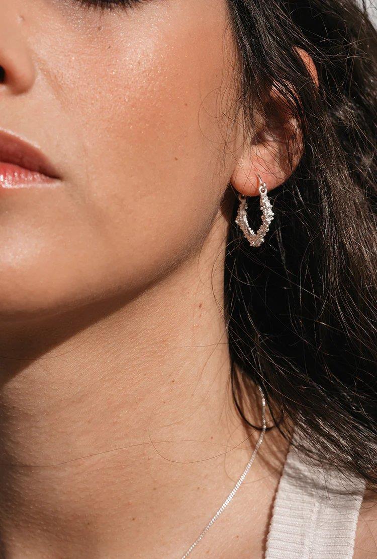 Ihas Small Silver Earrings - Inês Telles