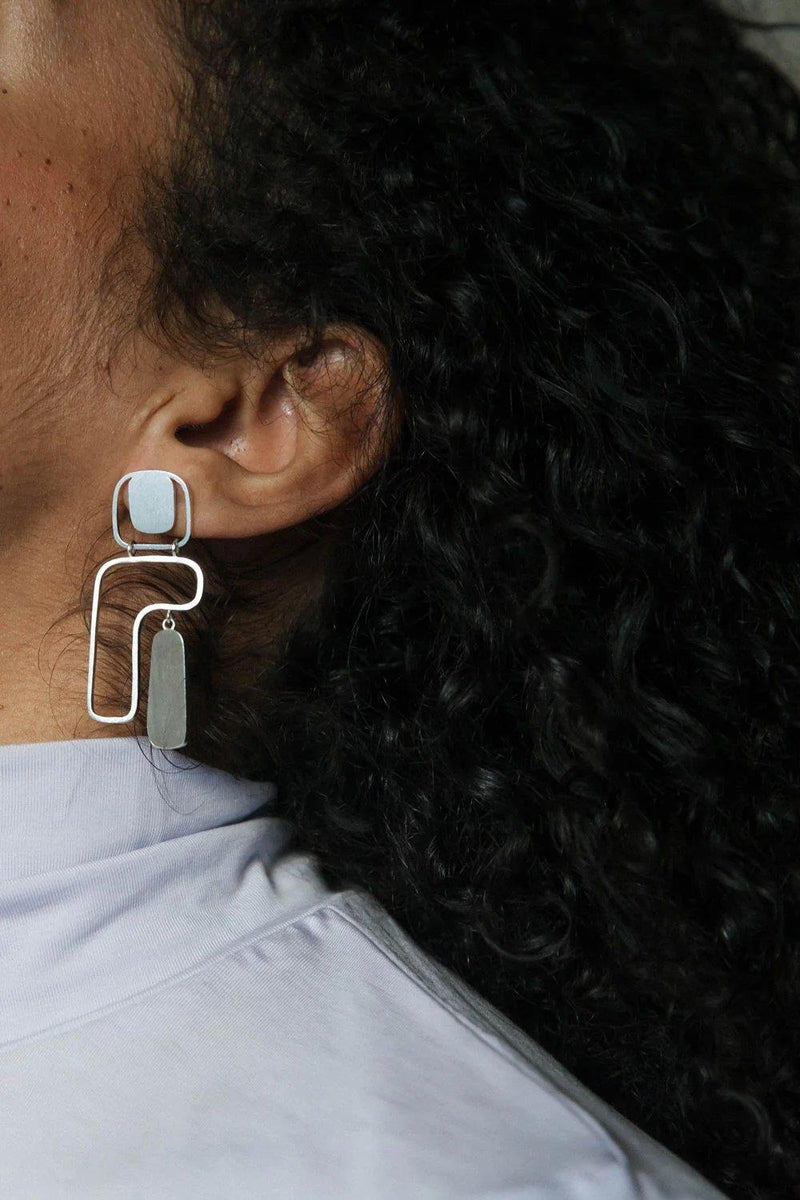 Laga Silver Earrings - Inês Telles