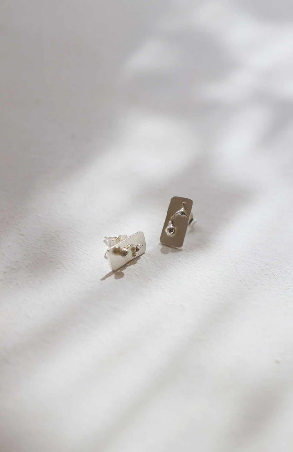 Floria Small Silver Earrings - Inês Telles