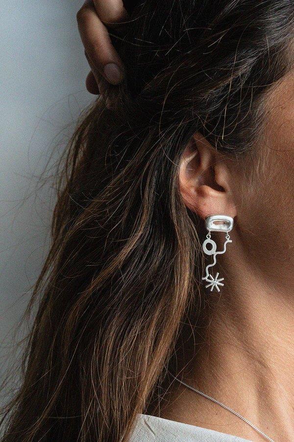 Águatinta Elementos Silver Earrings - Inês Telles