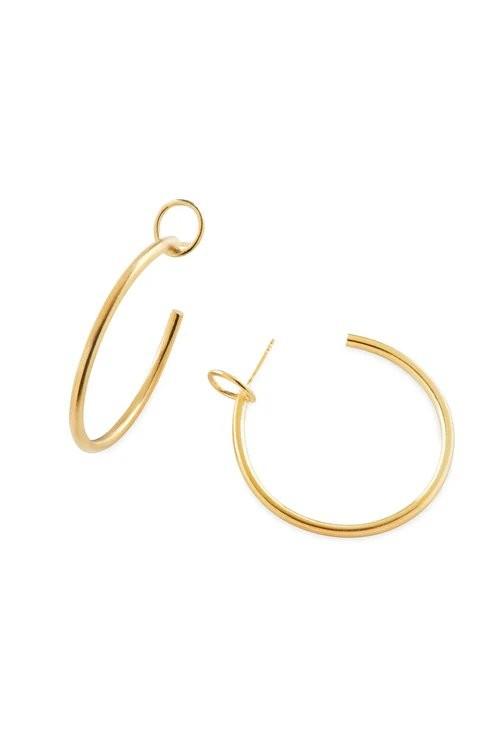 Aretas Lobe Hoops - Inês Telles