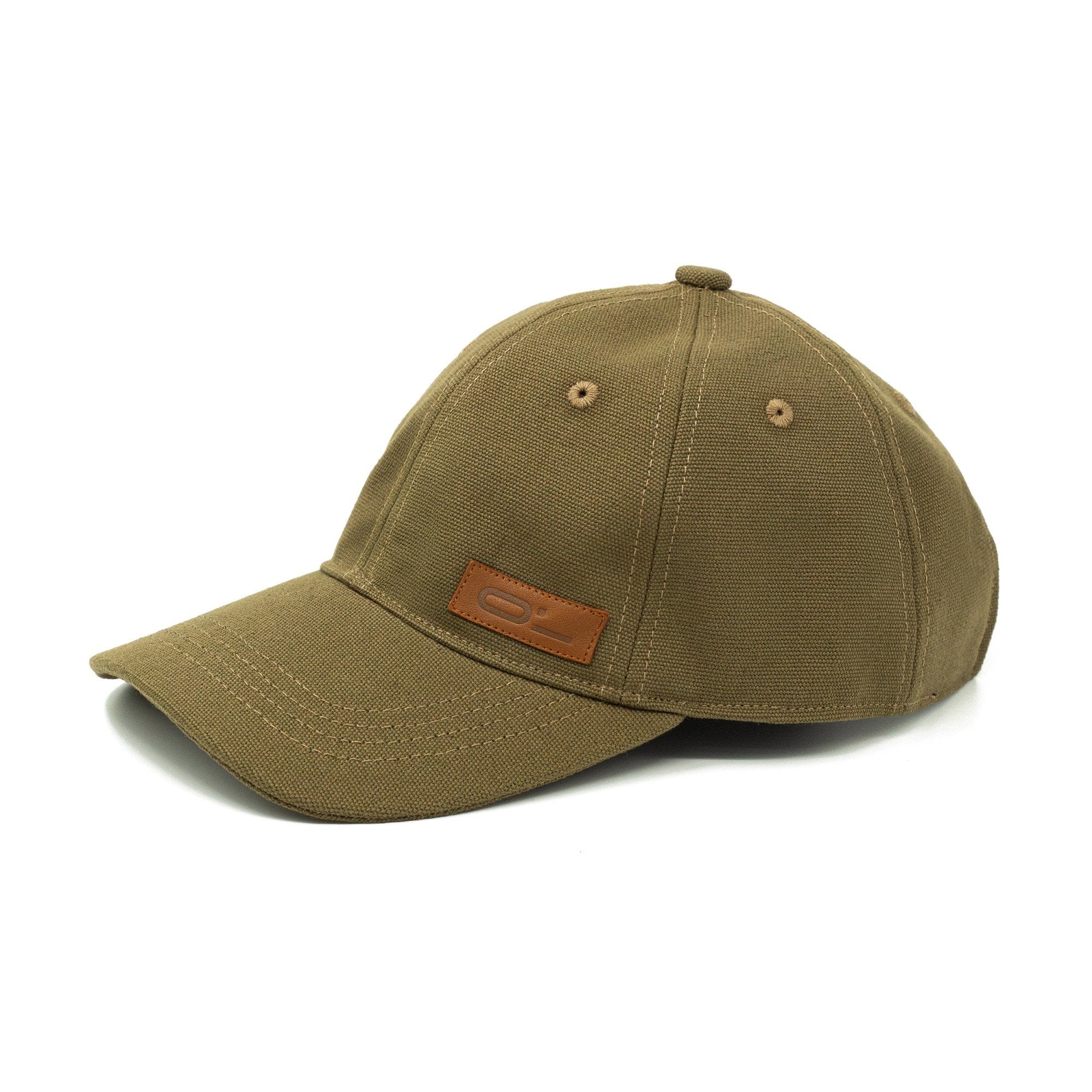 Cap Canvas Olive Brown