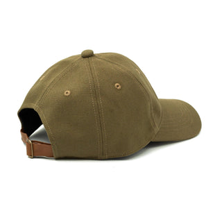 Cap Canvas Olive Brown