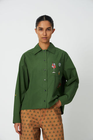 Small Embroidery Shirt