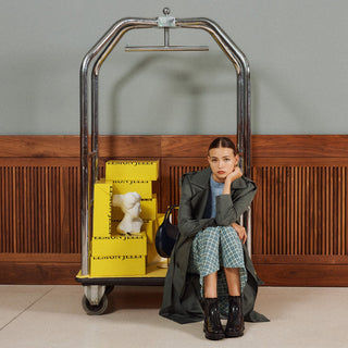 COLDEN Vegan Black Ankle Boots with Fur Lining