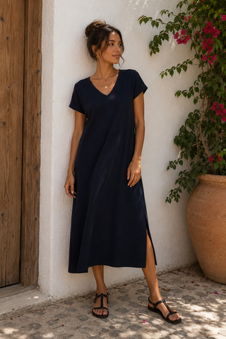 New Isis Bamboo Midi Dress - Yogini