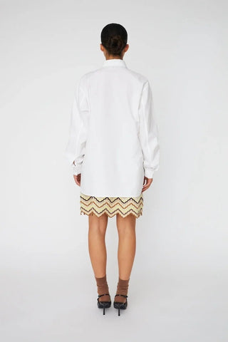 Cotton Poplin Shirt White