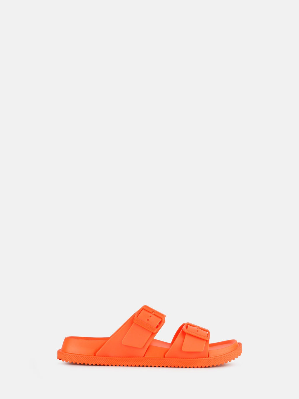 Elise Orange Peel Sandals with Buckles