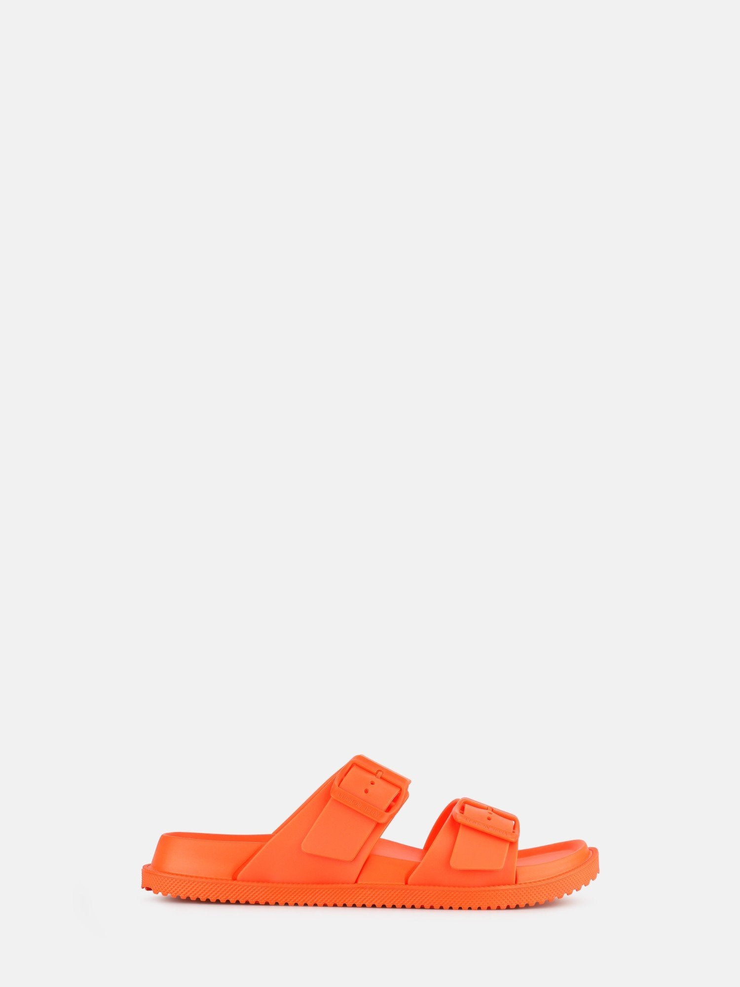Elise Orange Peel Sandals with Buckles