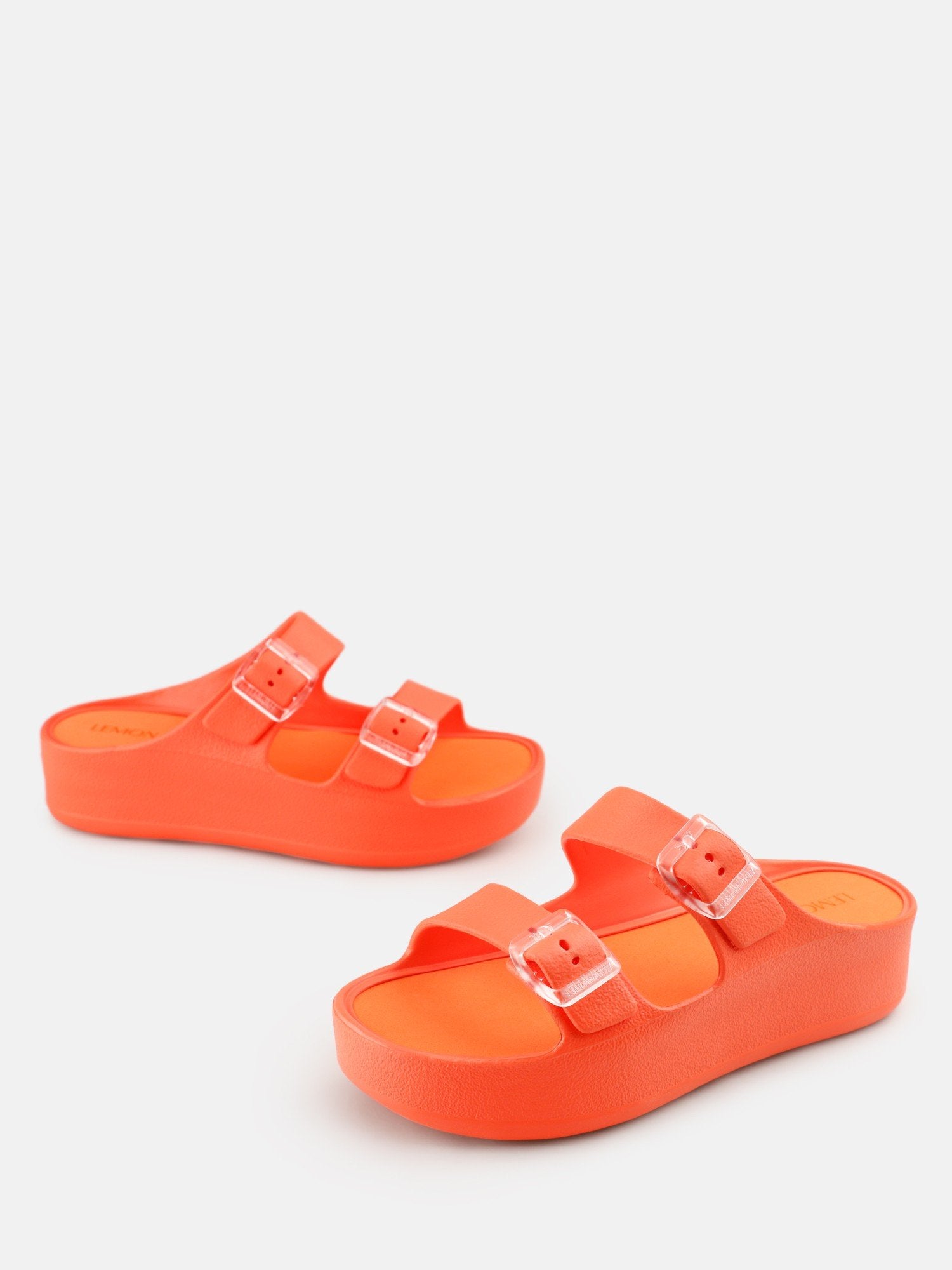 Fenix Orange Peel Buckle Sandals