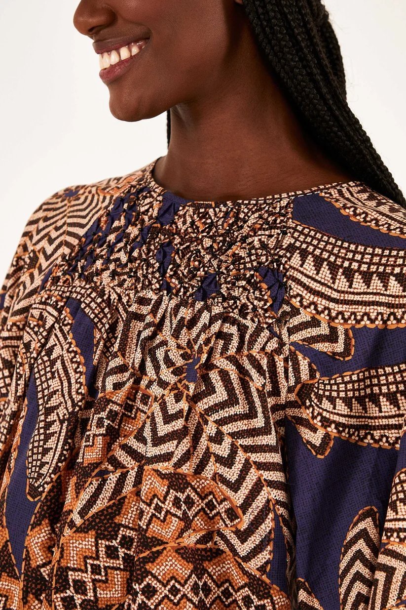 Yawanawa Vanahu Dress - FARM Rio