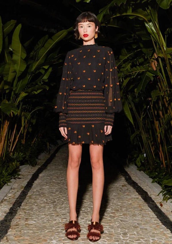 Bananas Mini Dress - FARM Rio