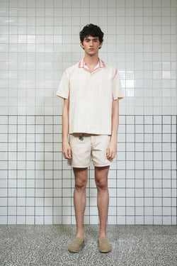 Folklore Shirt in Red - Gandaia