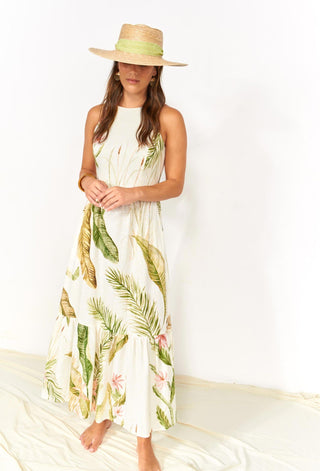 Paradise Long Dress - GreenKiss