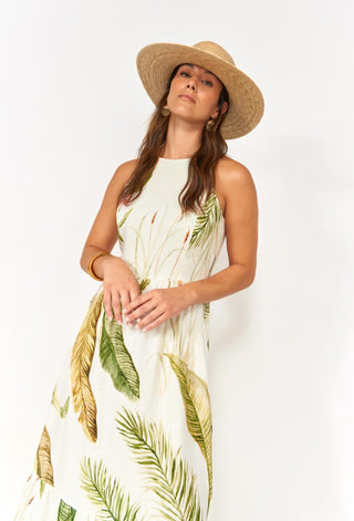 Paradise Long Dress - GreenKiss