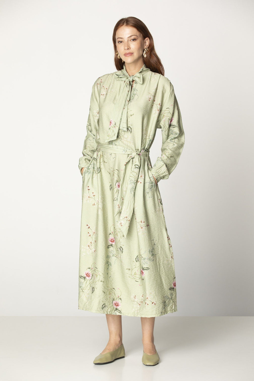 Mistflower Viscose Dress