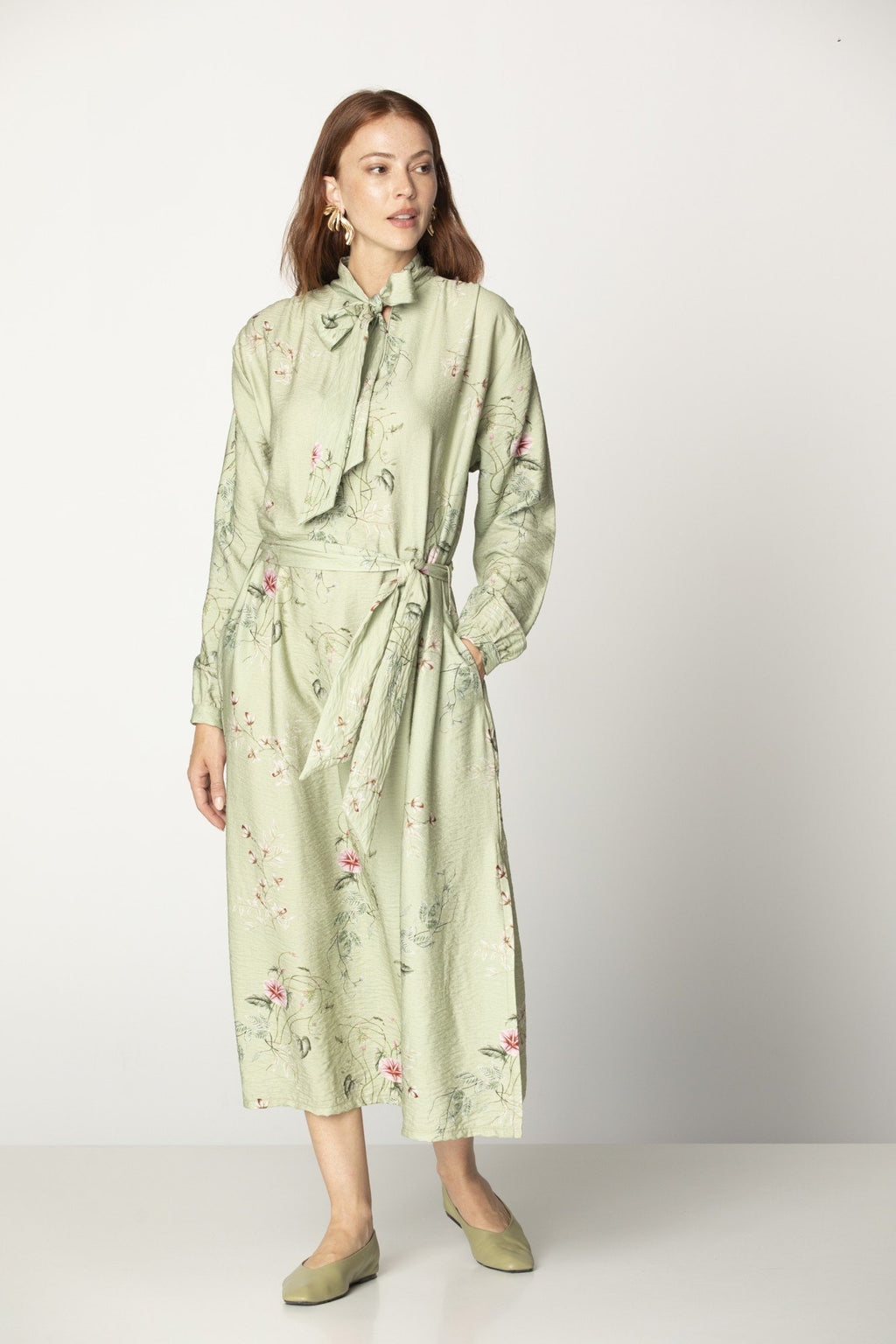 Mistflower Viscose Dress