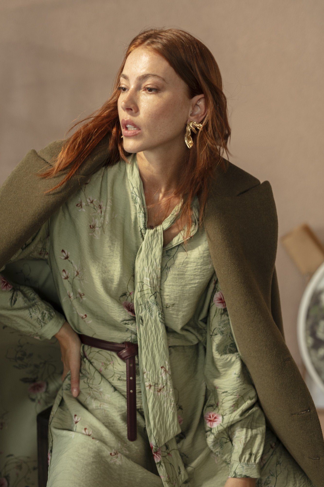 Mistflower Viscose Dress