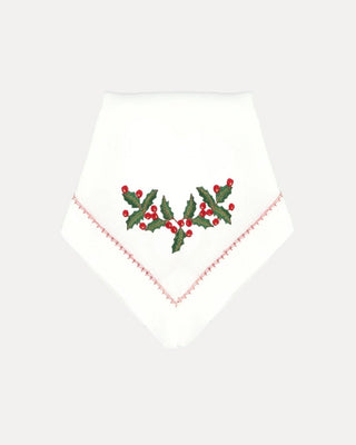 Christmas Holly Napkin - Mariaida Home