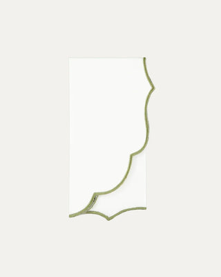 Belmonte White with Green Napkin