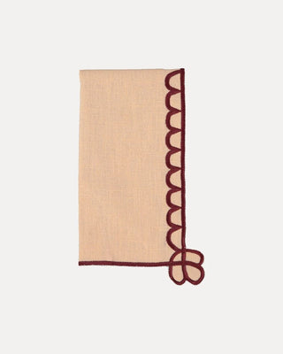 Belle Nuit Serviettenlachs mit Bordeaux