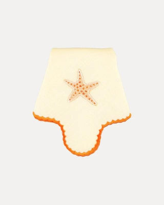 Jasmine Starfish Yellow with Orange Napkin