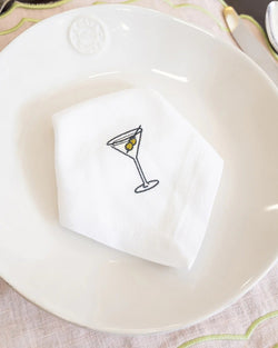 Martini Linen and Cotton Napkin - Mariaida Home