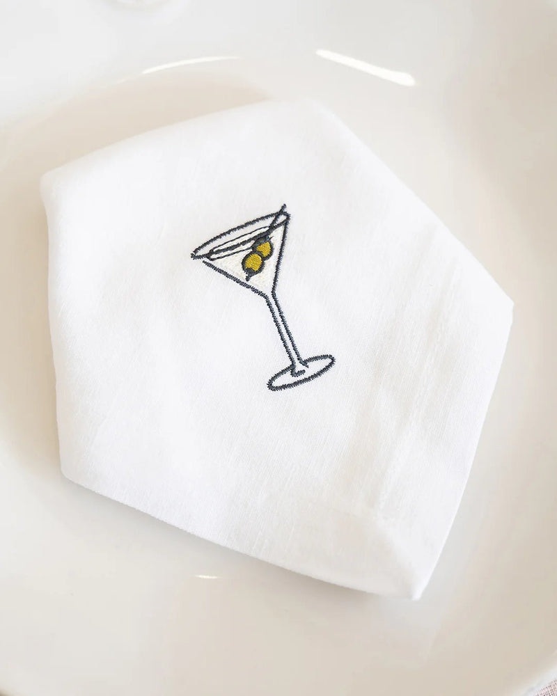 Martini Linen and Cotton Napkin - Mariaida Home