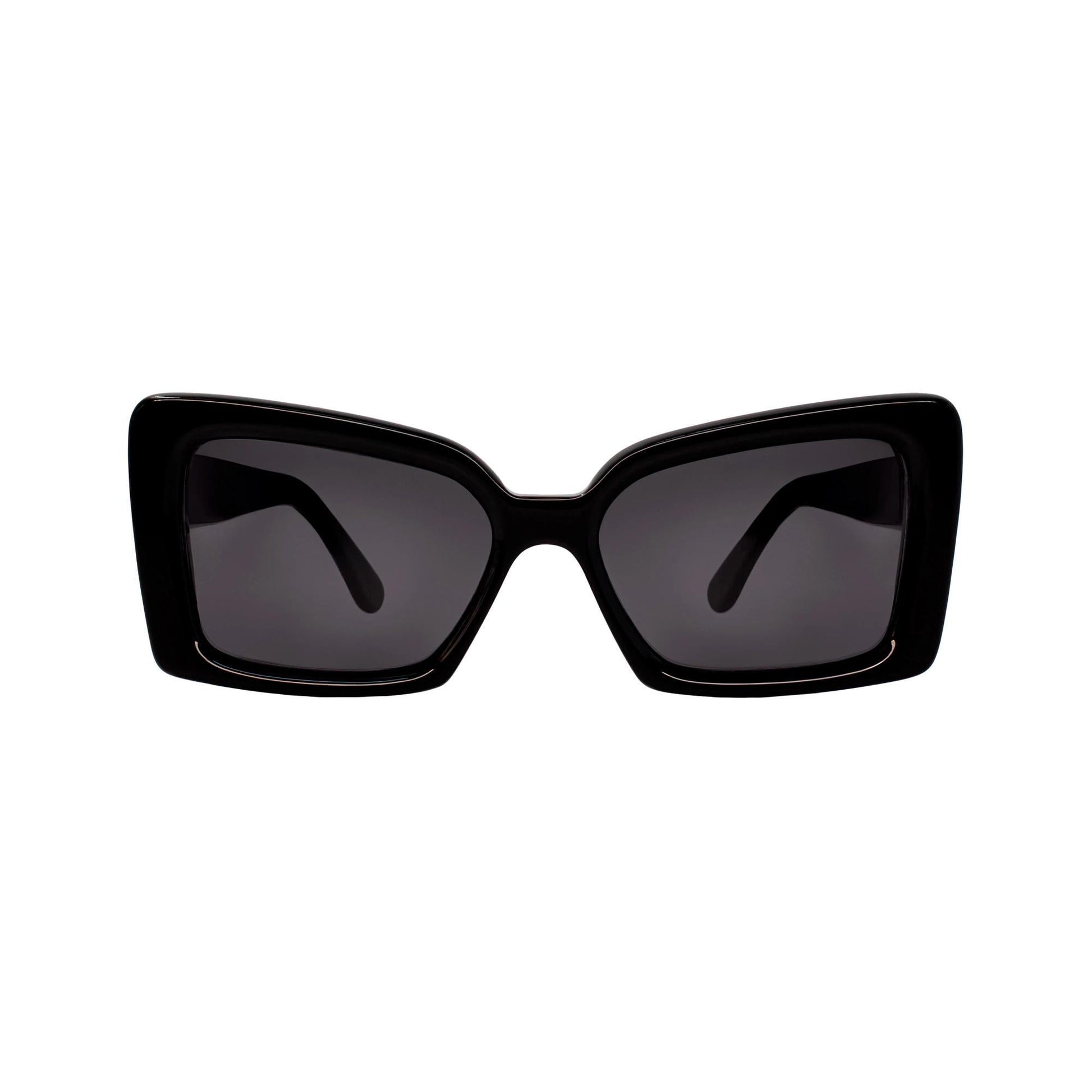 HERITAGE W Black Sunglasses - Broolls