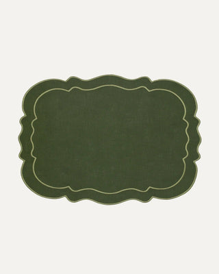 Clou Green with Green Placemat