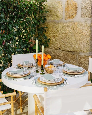 Drops Light Green with White Placemat