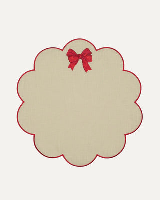 Lili Placemat with Bow - Mariaida Home