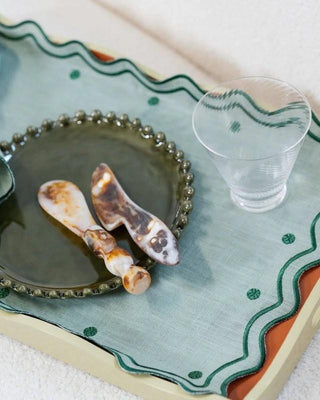 Óbidos Green with Green Placemat