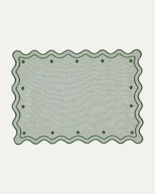 Óbidos Green with Green Placemat