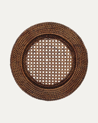 Rattan Placemat Dark Brown