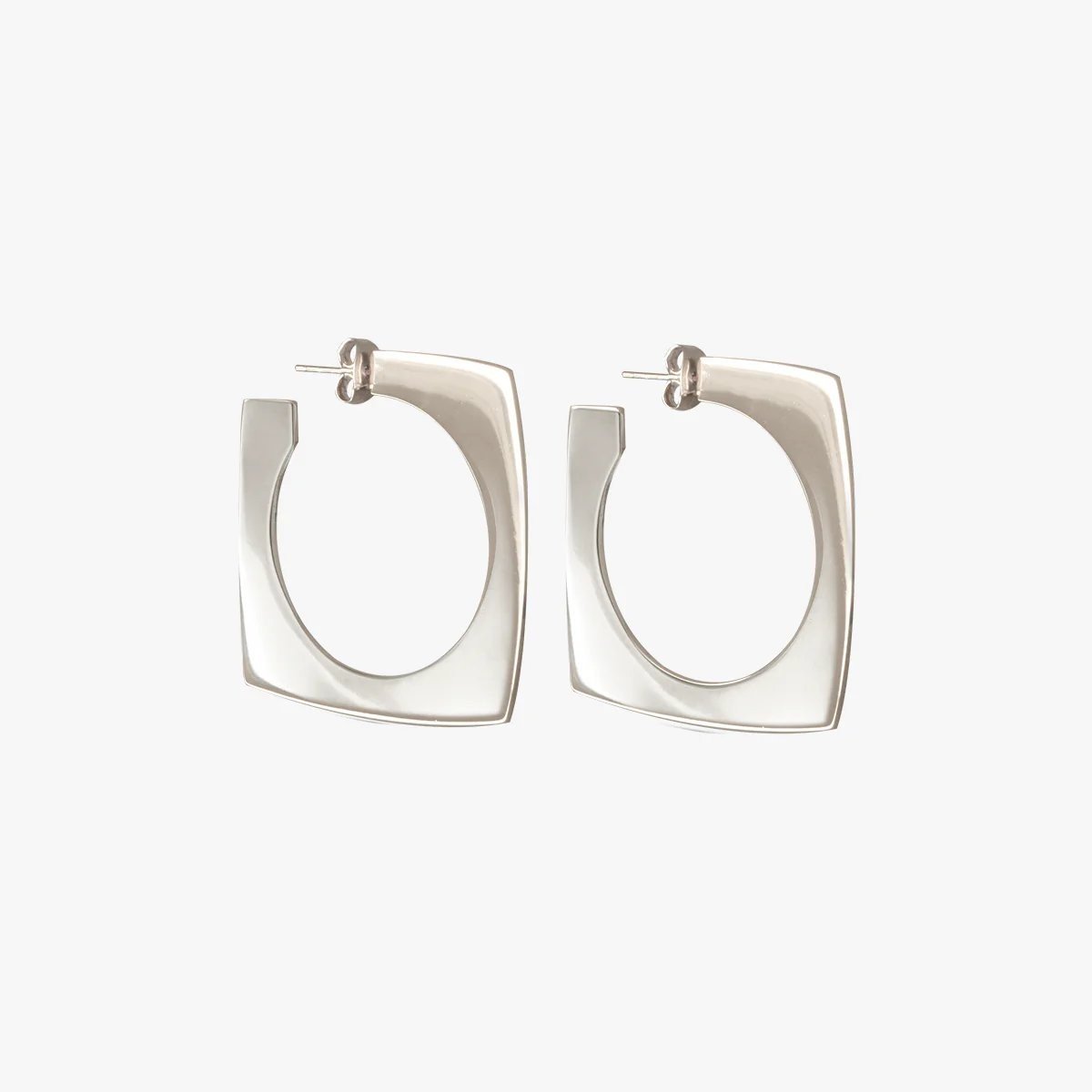 Aldaba Slim Hoop Earrings - CXC