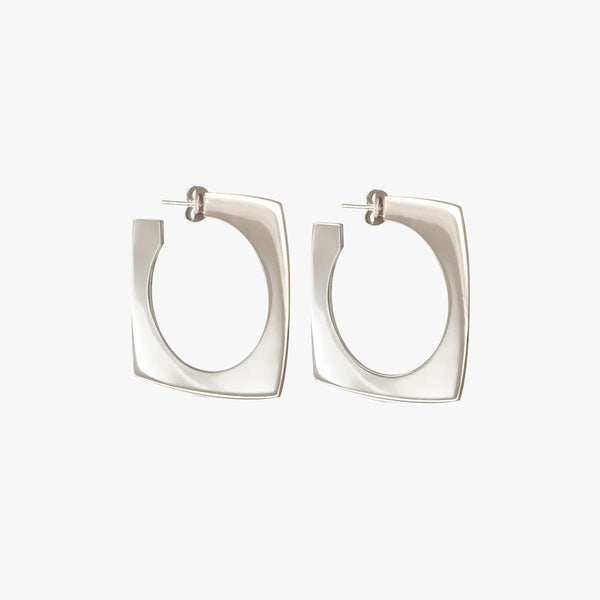 Aldaba Slim Hoop Earrings - CXC