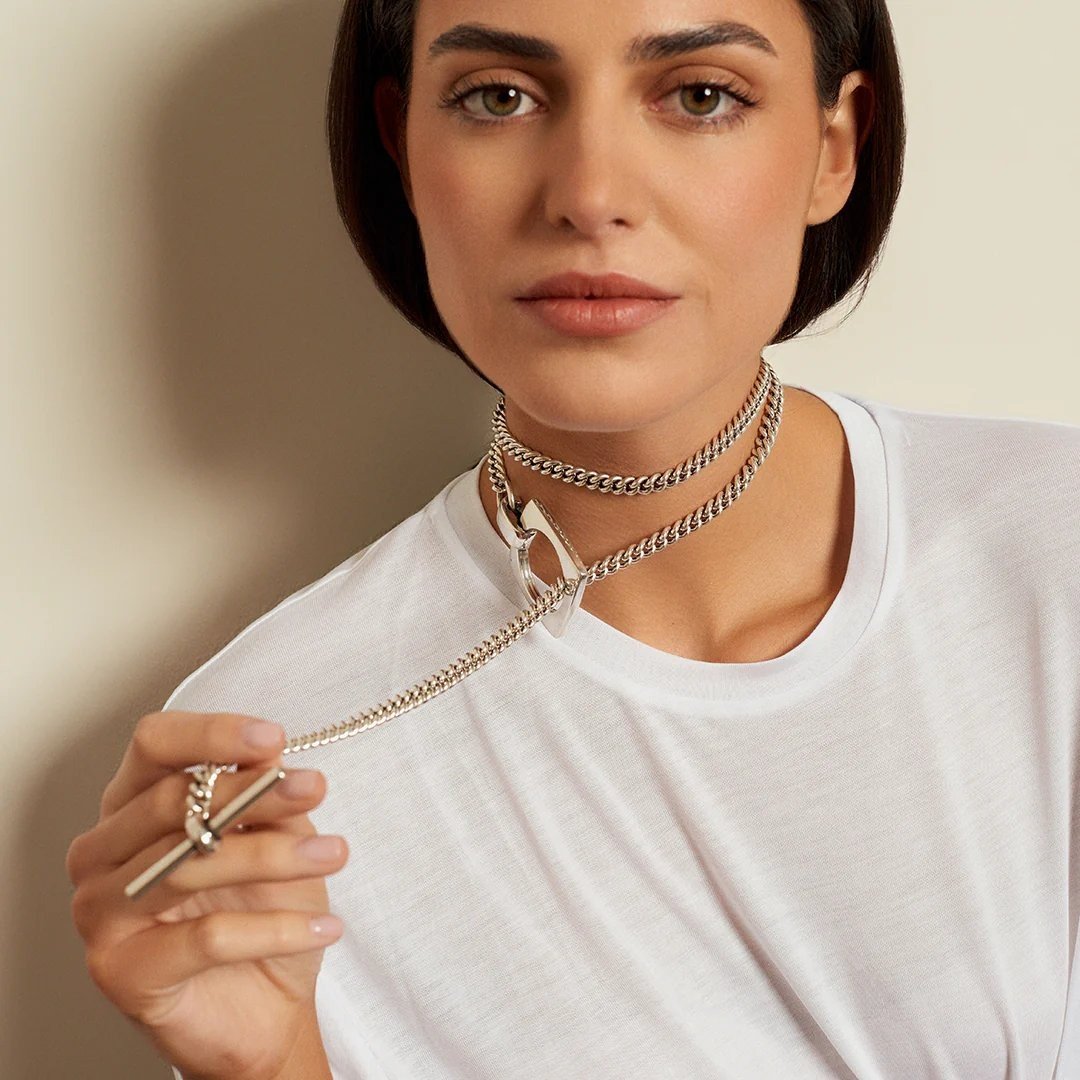 Aldaba Sliding Necklace - CXC