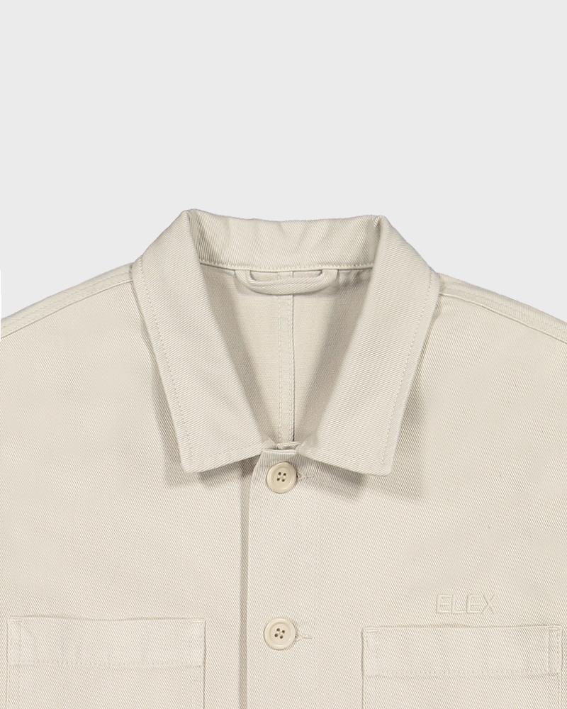 Beige Jacket With Buttons - ELEX