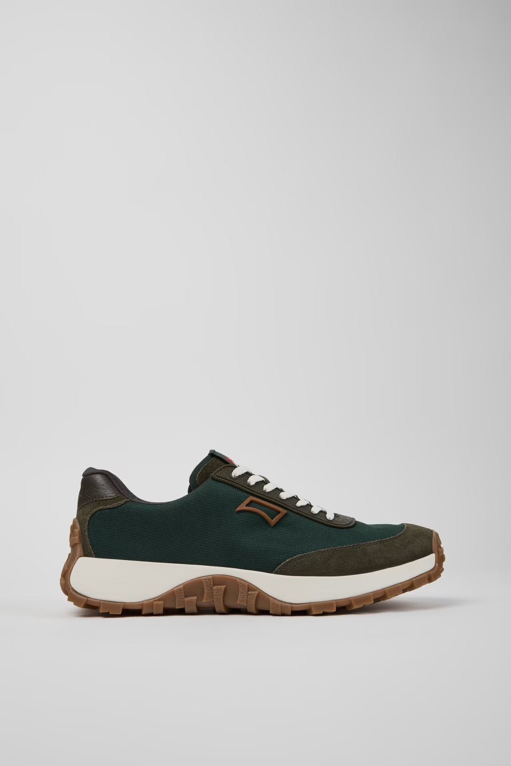 Drift Trail Green Textile and Nubuck Sneakers