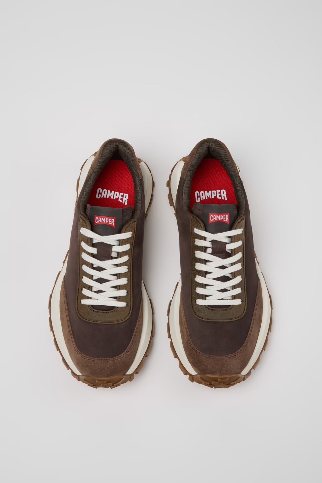 Drift Trail Brown Nubuck Sneakers