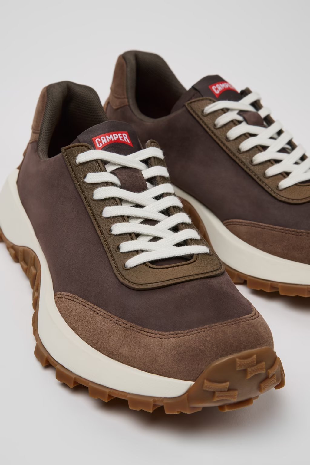 Drift Trail Brown Nubuck Sneakers