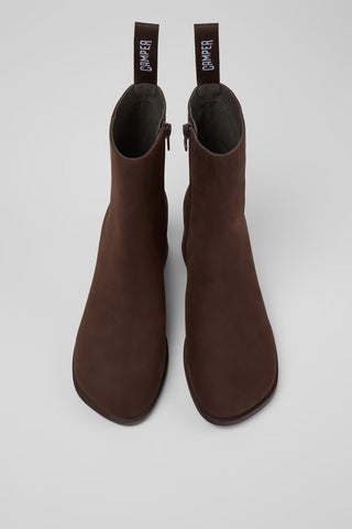 Kora Brown Nubuck Mid Boots